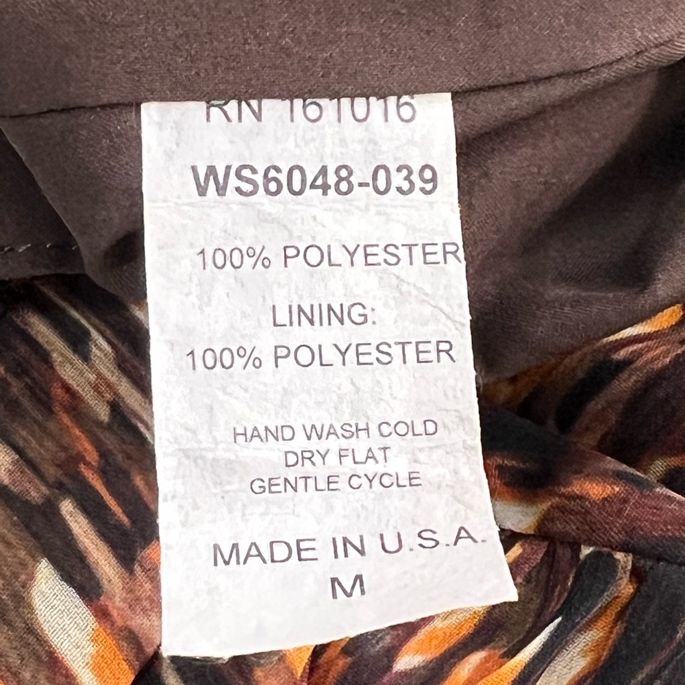 Chic Multicolor Fall Blouse - Picture 5 of 5